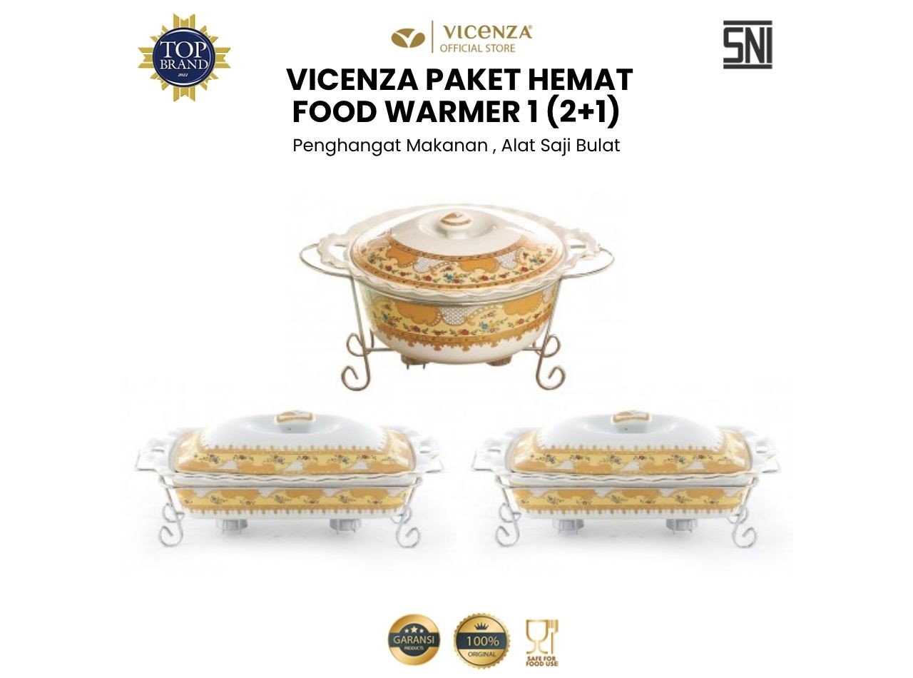 Paket Hemat Food Warmer 1 (2+1) Camelia